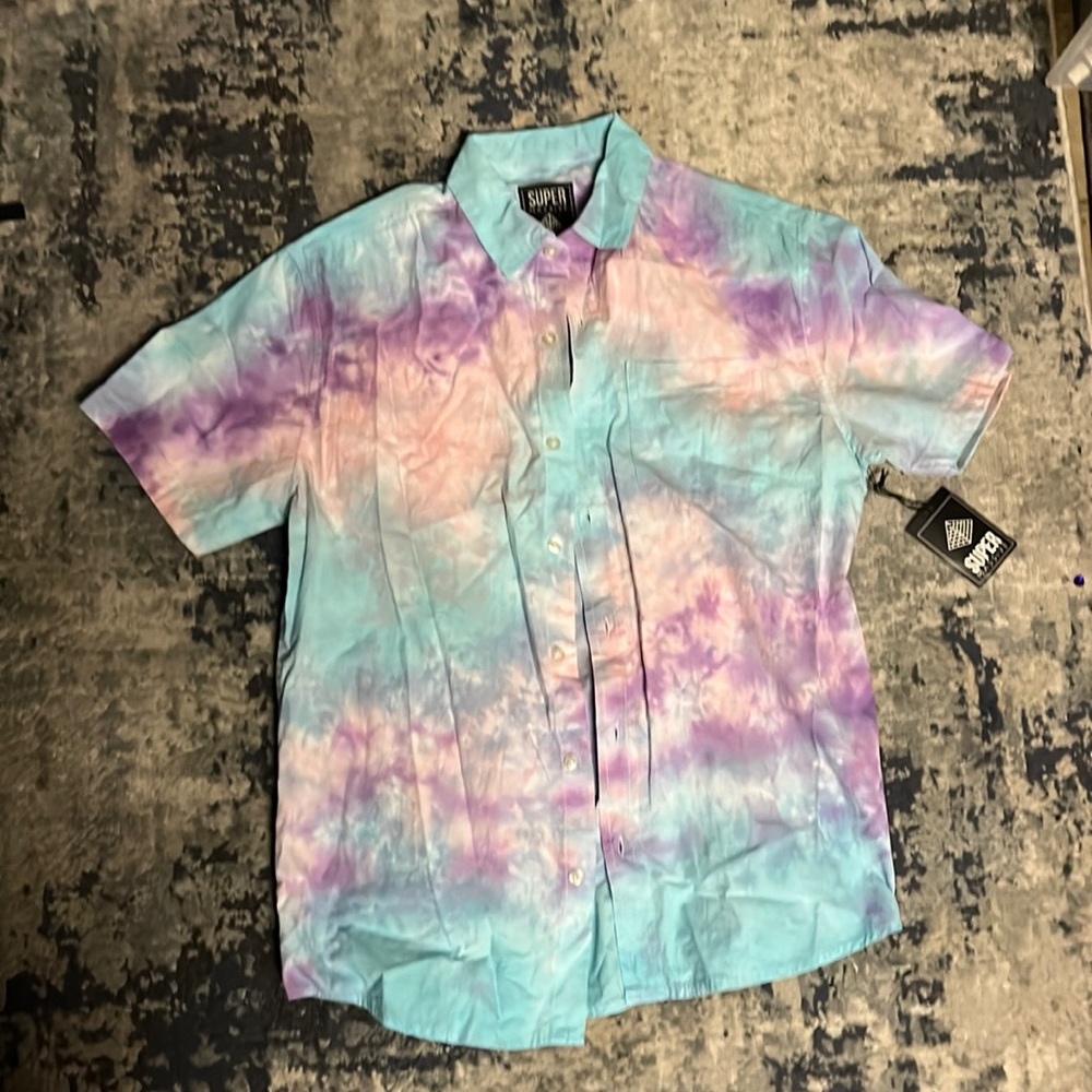 Multi-Colored Button Up